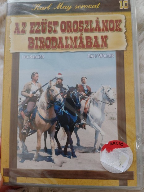 Az Ezst Oroszlnok Birodalmban Karl May DVd Bontatlan