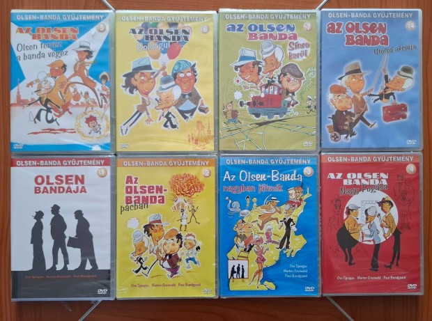 Az Olsen banda 1-14. (1968-1998) DVD (bontatlan)