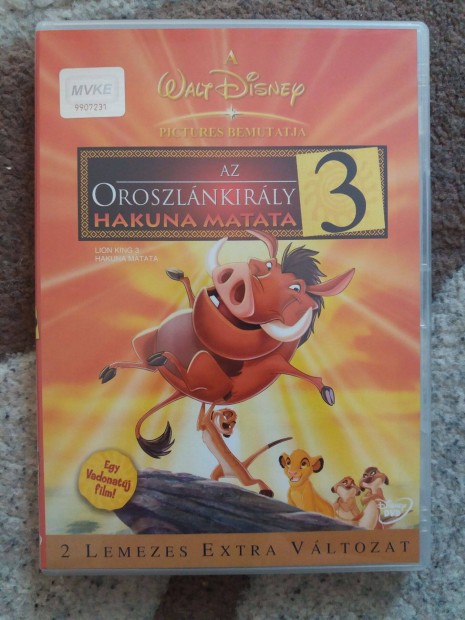 Az Oroszlnkirly 3 - Hakuna Matata (2 DVD - extra vltozat)