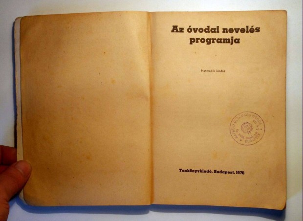 Az vodai Nevels Programja (1976) viseltes (8kp+tartalom)