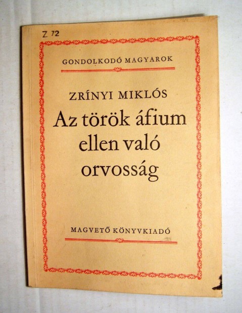 Az Trk fium Ellen Val Orvossg (1981) viseltes (5kp+tartalom)