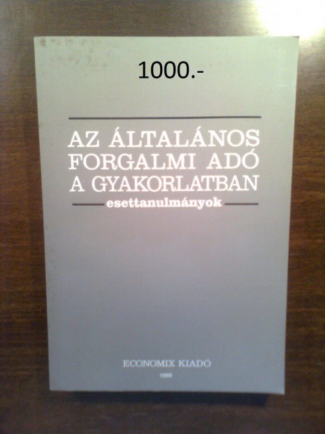Az általános forgalmi adó a gyakorlatban