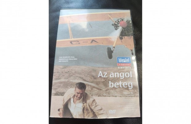 Az angol beteg DVD - Ralph Fiennes, Kristin Scott Thomas