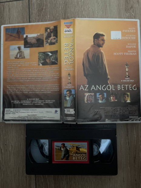 Az angol beteg vhs 