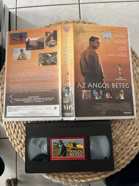 Az angol beteg vhs. 