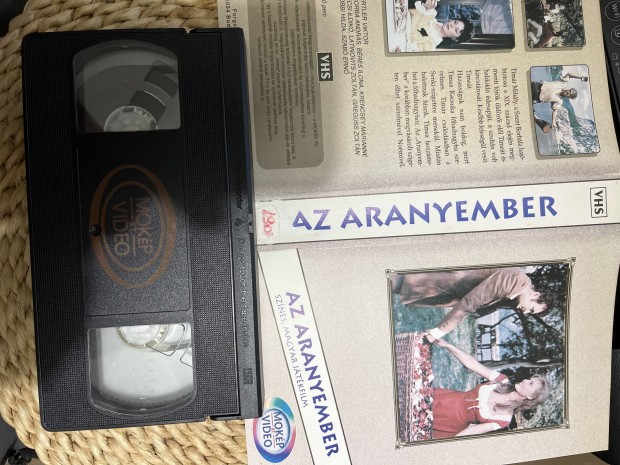 Az aranyember vhs