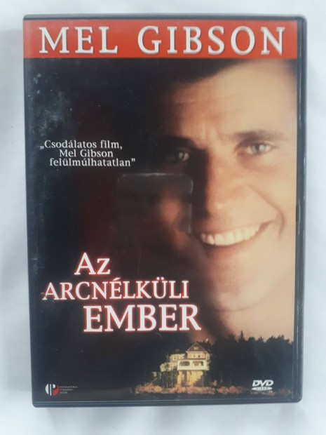 Az arcnlkli ember (Mel Gibson) DVD (posta: 510 Ft)