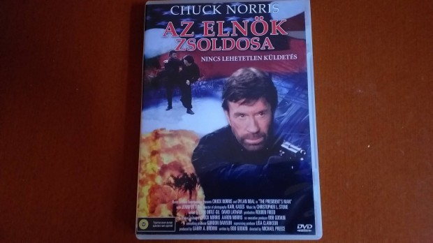 Az elnk zsoldosa DVD -Chuck Norris