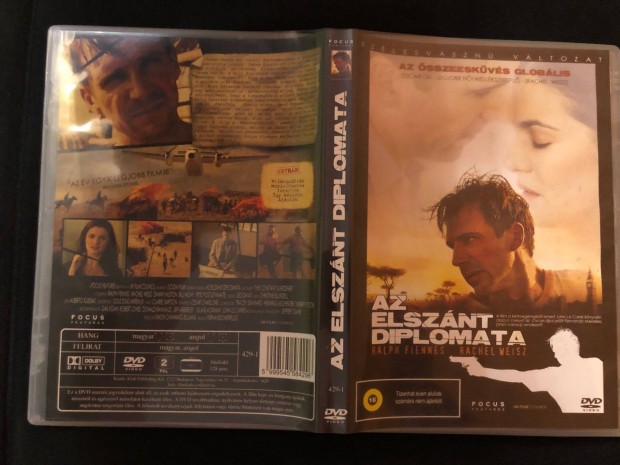 Az elsznt diplomata (karcmentes, Ralph Fiennes) DVD