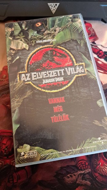 Az elveszett vilg - Jurassic Park VHS elad