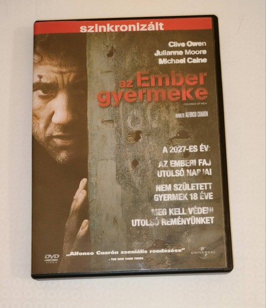 Az ember gyermeke dvd Clive Owen