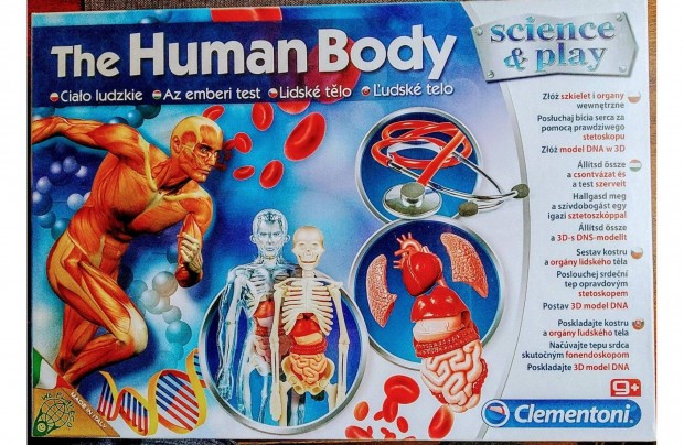 Az emberi test,The Human Body Bontatlan XXL Bvtett Csomag 3D