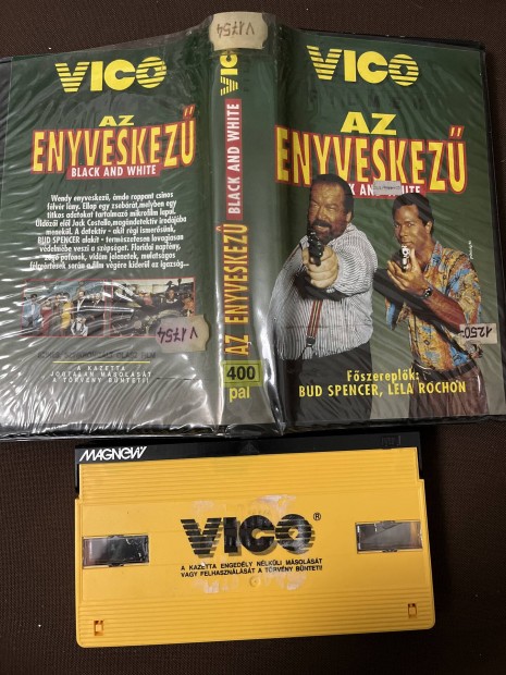 Az enyveskez vhs Bud Spencer vhs