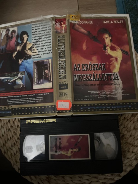 Az erszak megszllottja vhs film