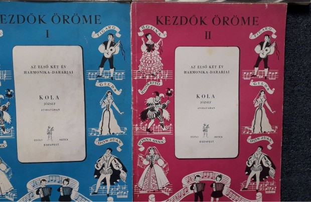 Az ifjú harmónikás - Kotta (Der junge Akkordeonist) és Kezdők öröme