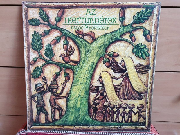 Az ikertndrek mese bakelit lemez hanglemez Vinyl