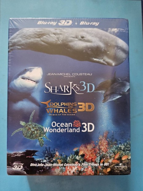 Az cen mesevilga,cpk,delfinek s blnk 3d s 2d blu-ray