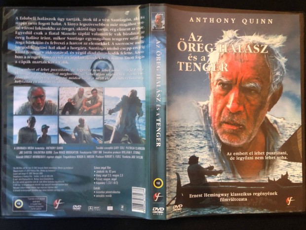 Az reg halsz s a tenger (Anthony Quinn) DVD