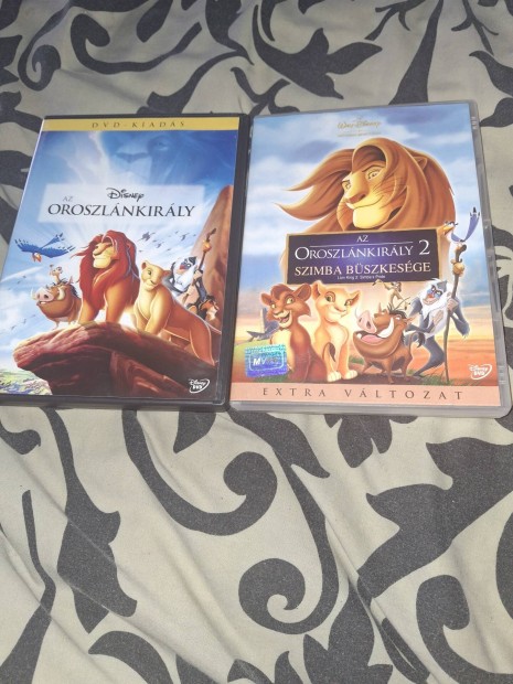 Az oroszlnkirly Disney DVD 1-2 Rajzfilm