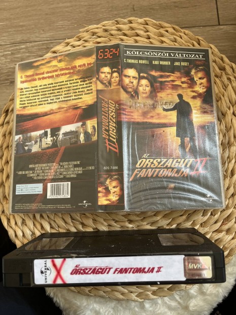 Az orszgt fantomja 2 vhs