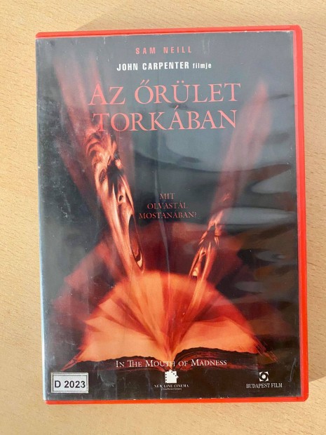Az rlet torkban - John Carpenter DVD film (Horror)