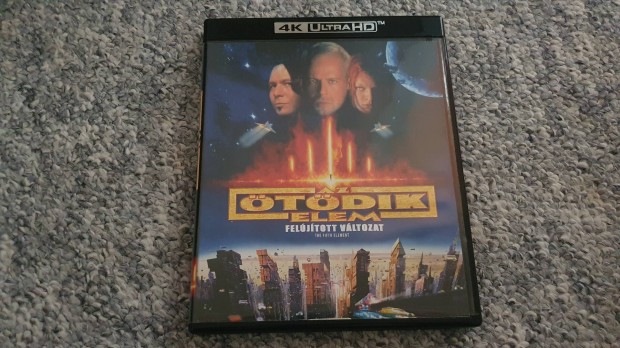 Az ötödik elem 4K UHD blu-ray + dvd