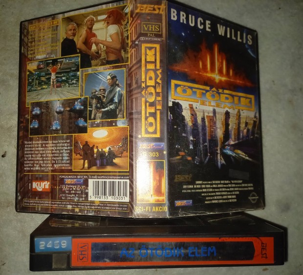 Az tdik elem - sci- fi vhs - Bruce Willis