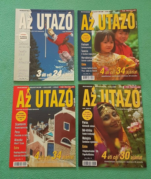 Az utaz magazinok (4 db)