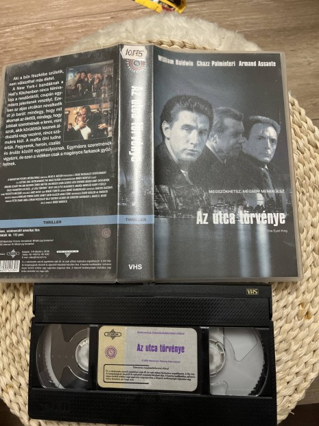 Az utca trvnye vhs film