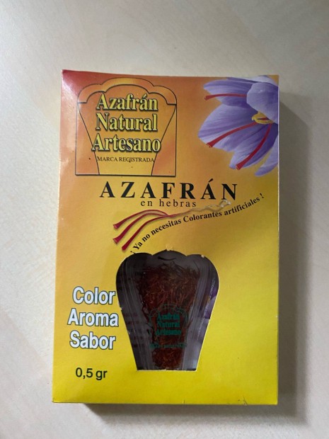 Azafrán fél gramm