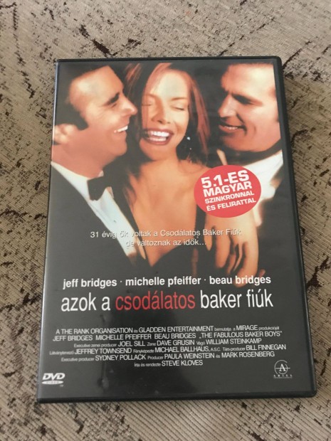 Azok a csodlatos Baker fik DVD Jeff Bridges