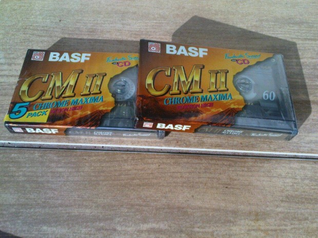 BASF Chrome Maxima II 60 perc - Kazetta j bontatlan