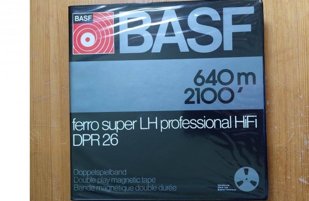 BASF DPR 26 640 m Fm Ors Orss Magnszalag 18-cm BASF MAGN Szalag