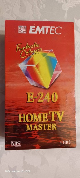BASF Emtec E-240 VHS videokazetta prban