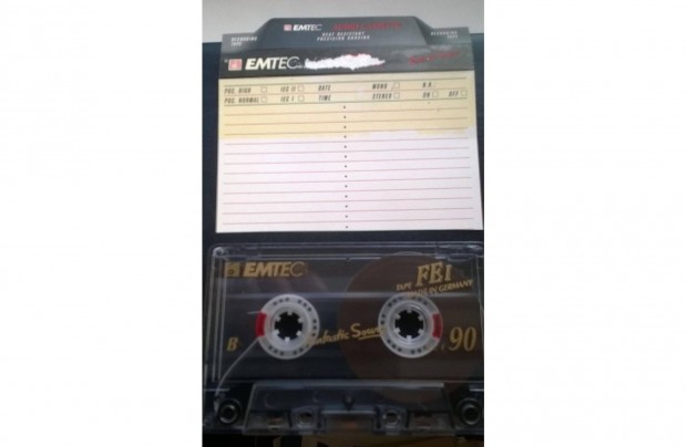 BASF Emtec FE-I 90 retro audio kazetta ( papr enyhn srlt )