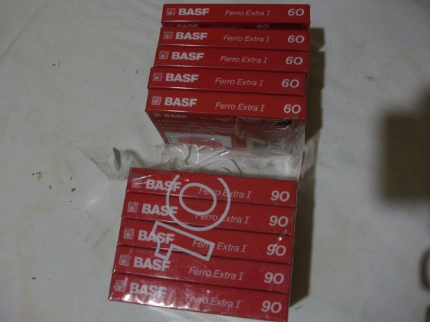 BASF Ferro Extra 60 - 90 10 darab magno deck kazetta