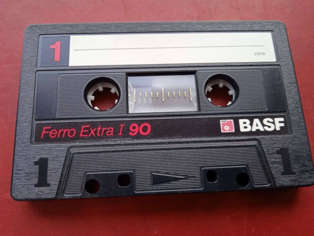 BASF Ferro Extra I 90 retro audio kazetta , bort papr nlkl