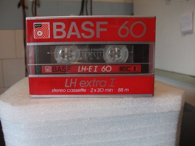 BASF LH - Extra I 60 magn deck kazetta ( 1985 )