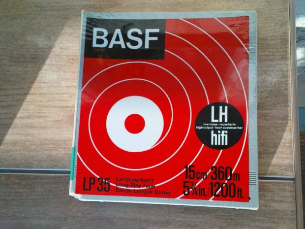 BASF LP-35 15 cm - j s hasznlt Magnszalag