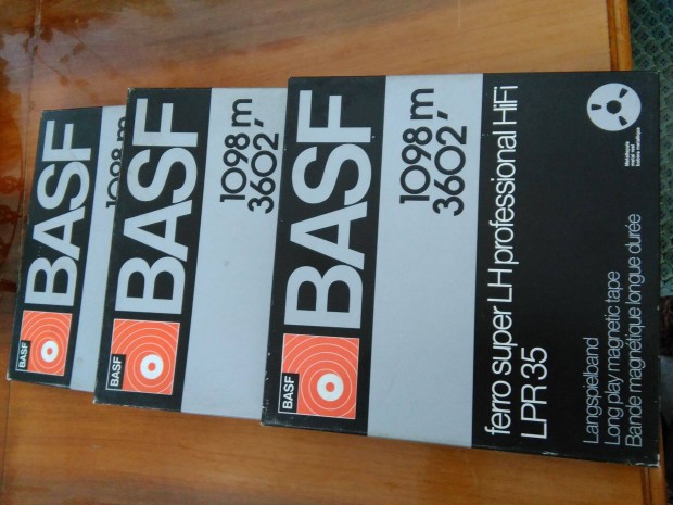 BASF Lpr-35 NAB Fm Ors Szalag- 26 cm - 1098 m