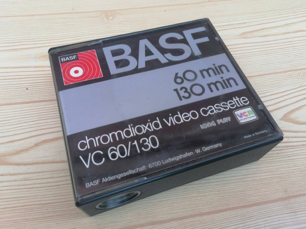 BASF Vc 60/30 krmos vide kazetta videkazetta vhs