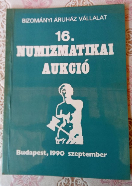 BV 26. Numizmatikai Aukci katalgus 1990 szeptember 