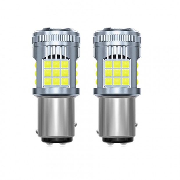 BAY15D led fehér CANBUS 2db