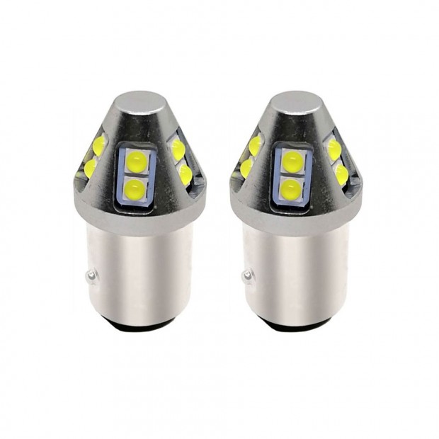 BAZ15D P21/4w led fehér 2db