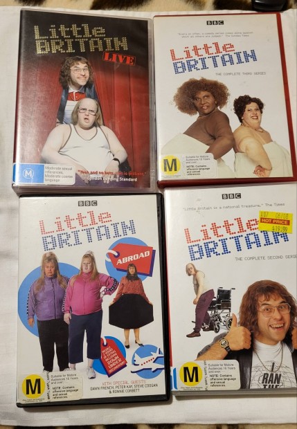 BBC/Little Britain 5 db-os DVD  filmcsomag. 