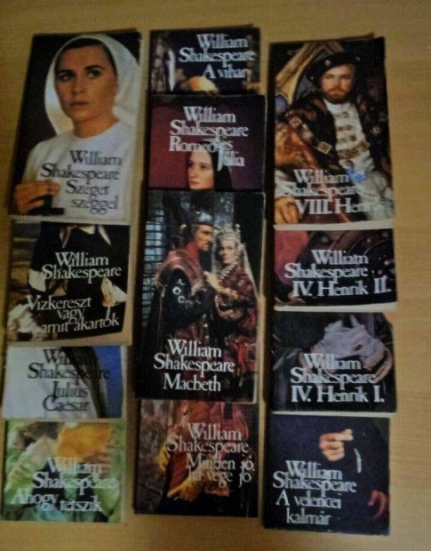 BBC sorozat William Shakespeare drmi 13 ktet