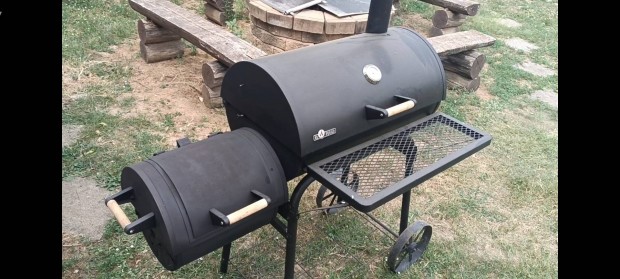 BBQ sütő kerti grill El Fuego smoker füstölö