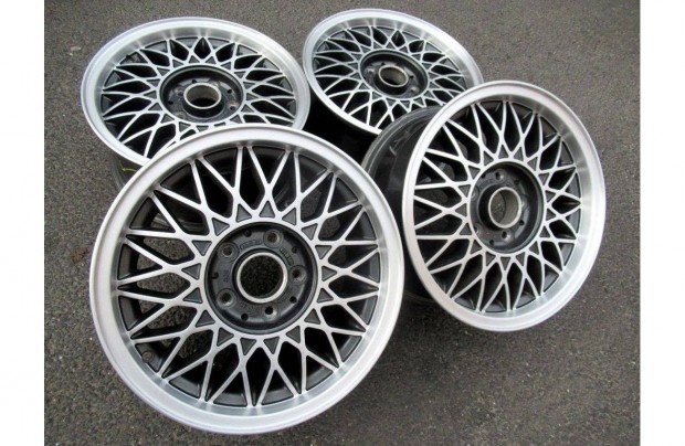 BBS 15" alufelni RJ 361 Mercedes W201 W123 W124 190E 5x112 retro felni