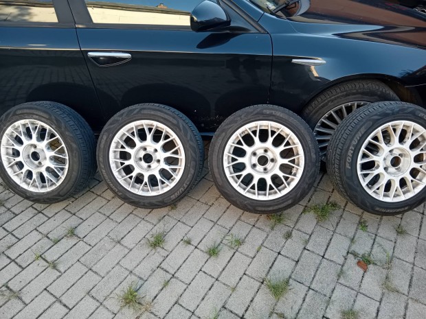 BBS felni 16 col 5x112 205/55 nyri gumival