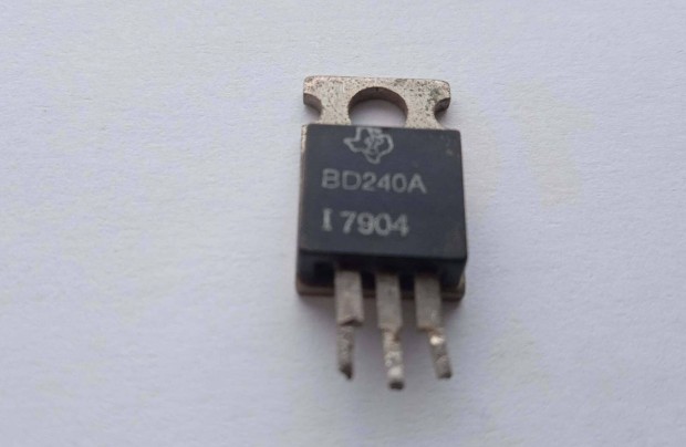 BD 240 A tranzisztor , 45 V , 0,6 A , bontott , eredeti , tesztelt